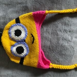 Handmade minion hat